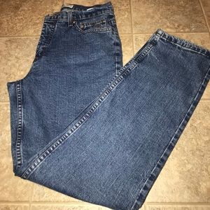 Vintage Harley Davidson straight leg “mom” jeans